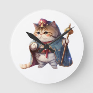 Relógio de Parede Arredondada de 8"