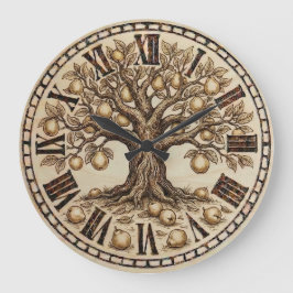 Relógio de Parede Árvore de Quince – Decoração Vin