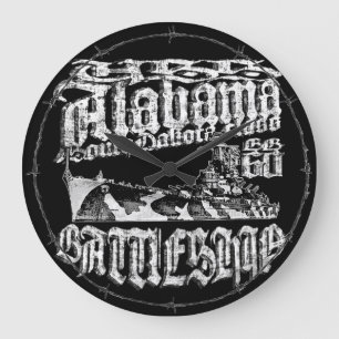 Relógio de Parede Aryílica do Alabama