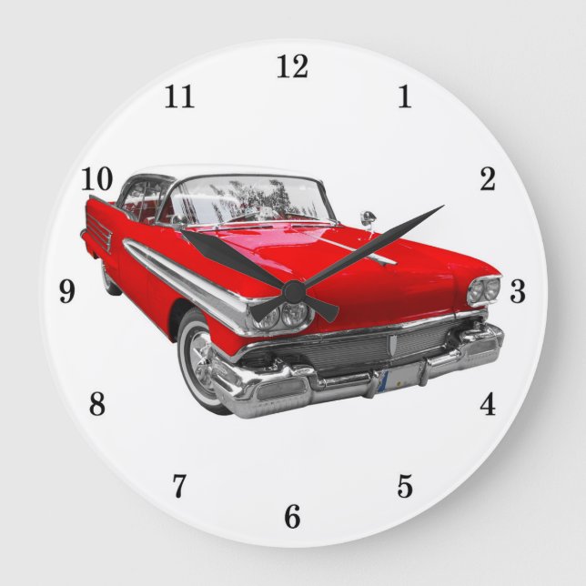 Relógio de Parede Automóvel Clássico (Frente)