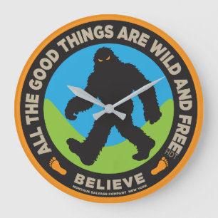 Relógio de Parede Bigfoot v2