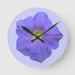 Relógio de Parede Blue Petunia