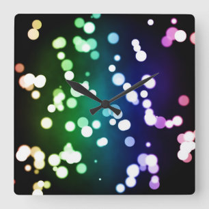 Relógio de Parede Bokeh