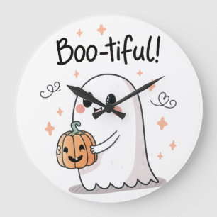 Relógio de Parede Boo-tiful Ghost Halloween