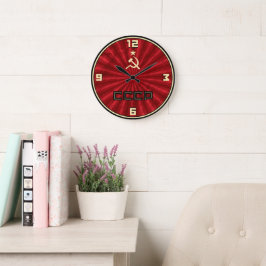 Relógio de Parede CCCP