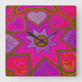 Relógio de Parede 'Cheio do Amor'