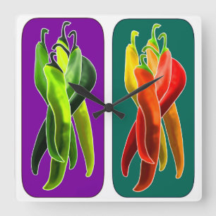 Relógio de Parede Chiles Abstrato