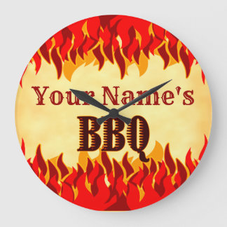 Relógio de Parede Churrasco Fumegante Personalizad