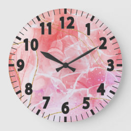 Relógio de Parede Clássico do Marble