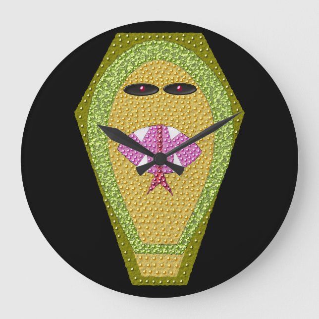 Relógio de Parede Cobra Egípcia Letal (Frente)