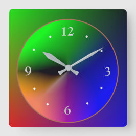Relógio de Parede Colorido Iluminado>Relógio de Pa