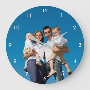 Relógio de Parede com Foto Personalizada