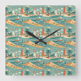 Relógio de Parede Costeira Retroativa