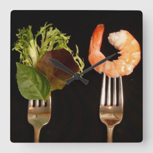 Relógio de Parede Cozinha para Amantes de Comida