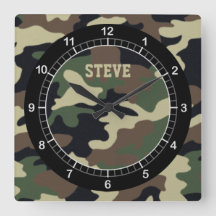 Relógio de Parede da Floresta Personalizada
