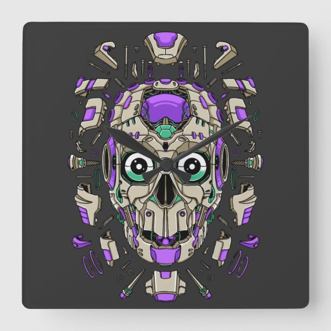 Relógio de Parede da Praça Cyborg (Frente)