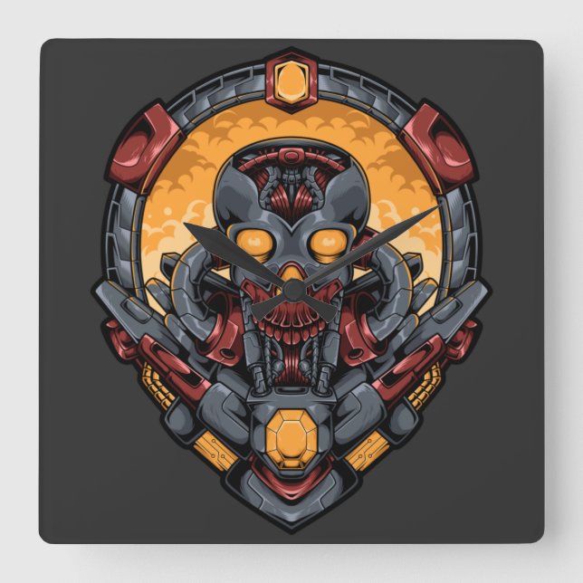 Relógio de Parede da Praça Cyborg (Frente)