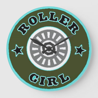 Relógio de Parede da Skate Roller
