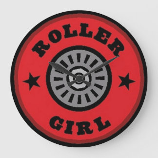 Relógio de Parede da Skate Roller