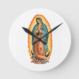 Relógio de Parede da Virgem Bendita de Guadalupe