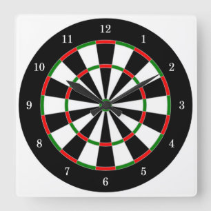Relógio de Parede Dart Board muito Legal