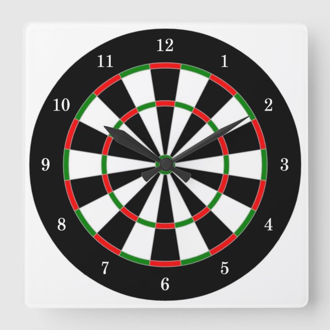Relógio de Parede Dart Board muito Legal (Frente)