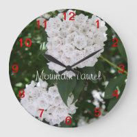 Relógio de Parede das Flores da Montanha bonito