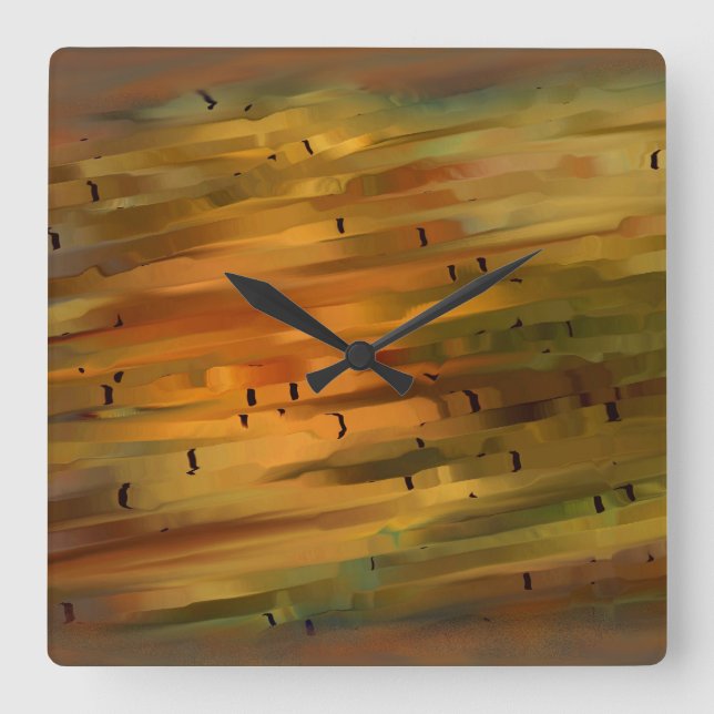 Relógio de Parede de Abstrato (Frente)