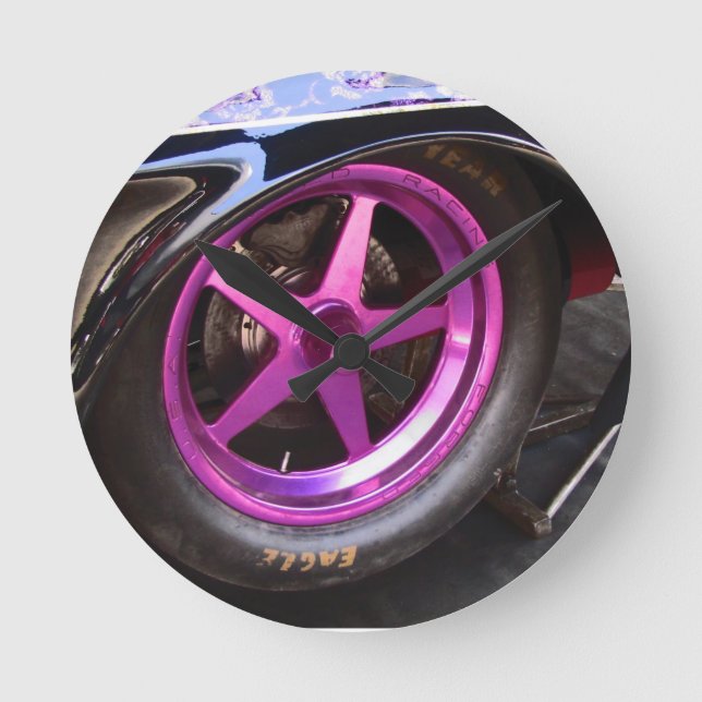 Relógio de parede de acrilato de mancaverna NITRO  (Frente)