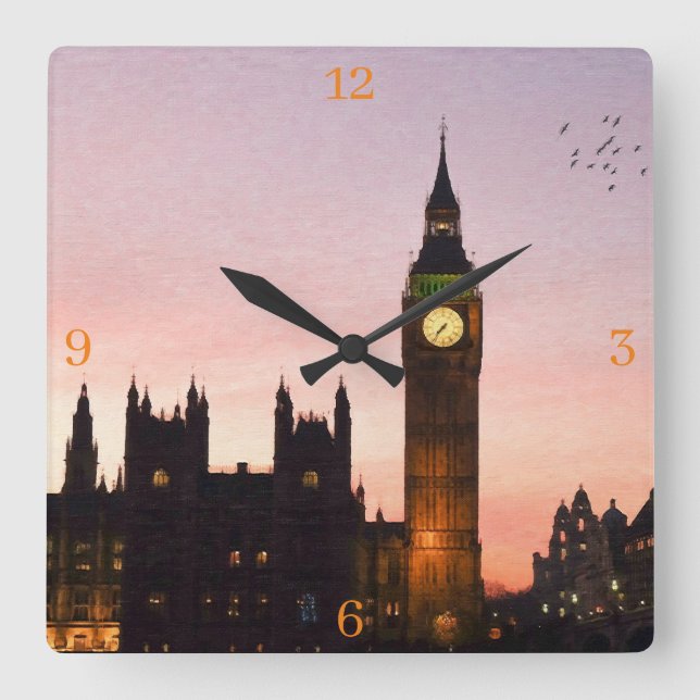 Relógio de Parede de acrílico (Frente)