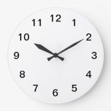 Relógio de Parede de Acrílico Minimalista Simples