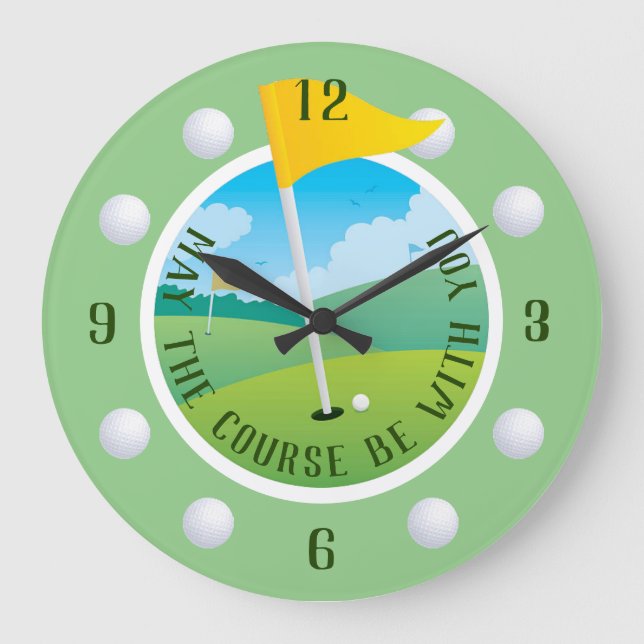 Relógio de Parede de Acrílico Que o Percurso Estej (Frente)