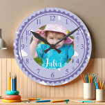 Relógio de Parede de Aniversário com Foto para Beb<br><div class="desc">Nosso "Relógio de Muro de Aniversário Personalizado do Bebê" é uma celebração sincera dos marcos do seu pequeno projeto, projetado para se tornar uma herança instantânea em sua casa familiar. Este charmoso relógio não serve apenas para dizer a hora, mas para congelar um momento da infância do seu filho num...</div>