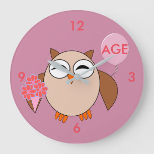 Relógio de Parede de Aniversário Personalizado