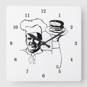 Relógio de Parede de Chef Legal