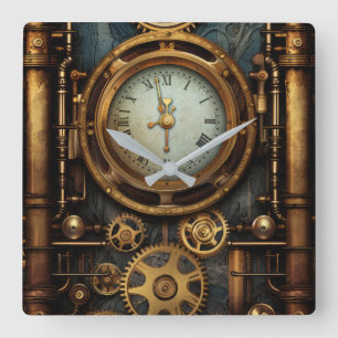 Relógio de Parede de Clock Steampunk