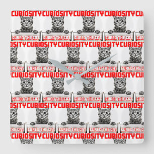 Relógio de Parede de Curiosidade