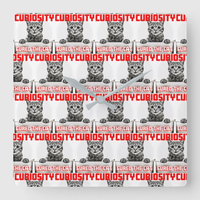 Relógio de Parede de Curiosidade (Frente)