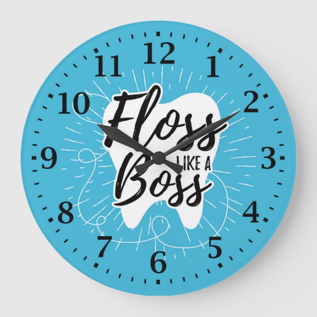 Relógio de Parede de Dentista (Frente)