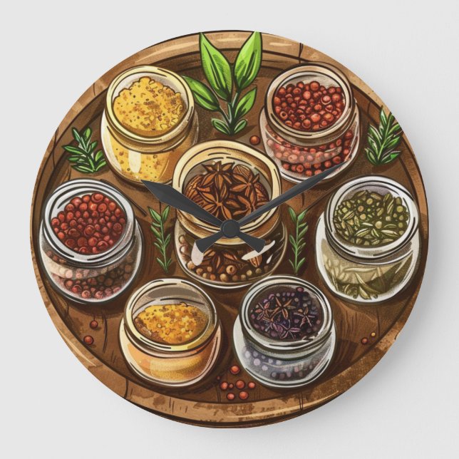 Relógio de Parede de Estilo de Armazém Único (Frente)