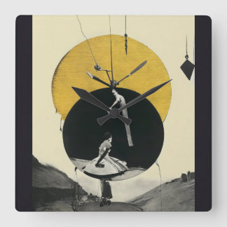 Relógio de parede de estilo único, relógio de pare