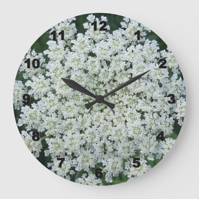 Relógio de Parede de Flor Trópico (Frente)