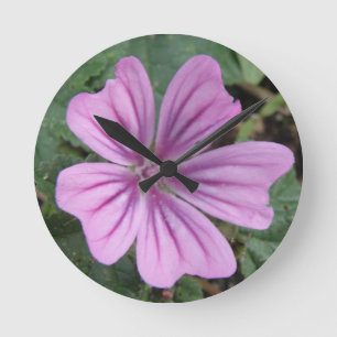 Relógio de Parede de Flores Bonito