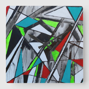 Relógio de Parede de Fumos e Espelhos