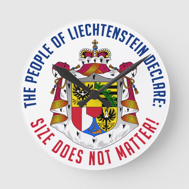 relógio de parede de Liechtenstein (Frente)