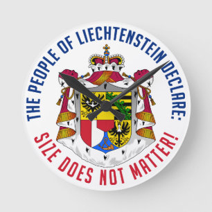 relógio de parede de Liechtenstein
