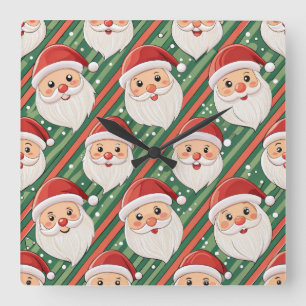 Relógio de Parede de Natal Elegante – Tempo de Inv