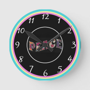 Relógio de Parede de Paz