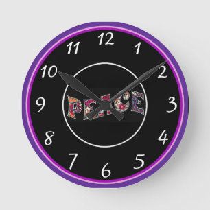 Relógio de Parede de Paz