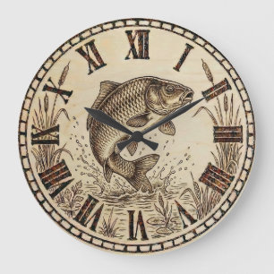 Relógio de Parede de Peixe